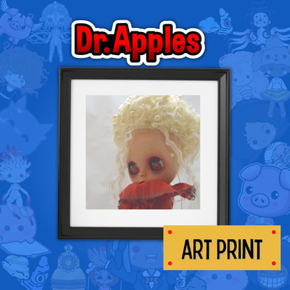 75 Apples - No. 19 | Art Print - Blythe Fashion - OOAK Art Doll | Dr. Apples - Dr. Apples - Lacye A Brown