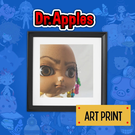 75 Apples - No. 2 | Art Print - Braids - OOAK Art Doll | Dr. Apples - Dr. Apples - Lacye A Brown