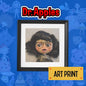 75 Apples - No. 32 | Art Print - Twin 1 - OOAK Art Doll | Dr. Apples - Dr. Apples - Lacye A Brown