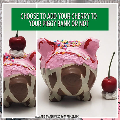 Adopt a Piggy – Cookie Crumble Crunch | A Sweet Guardian of Fortune | Gift | Dr. Apples - Dr. Apples - Lacye A Brown