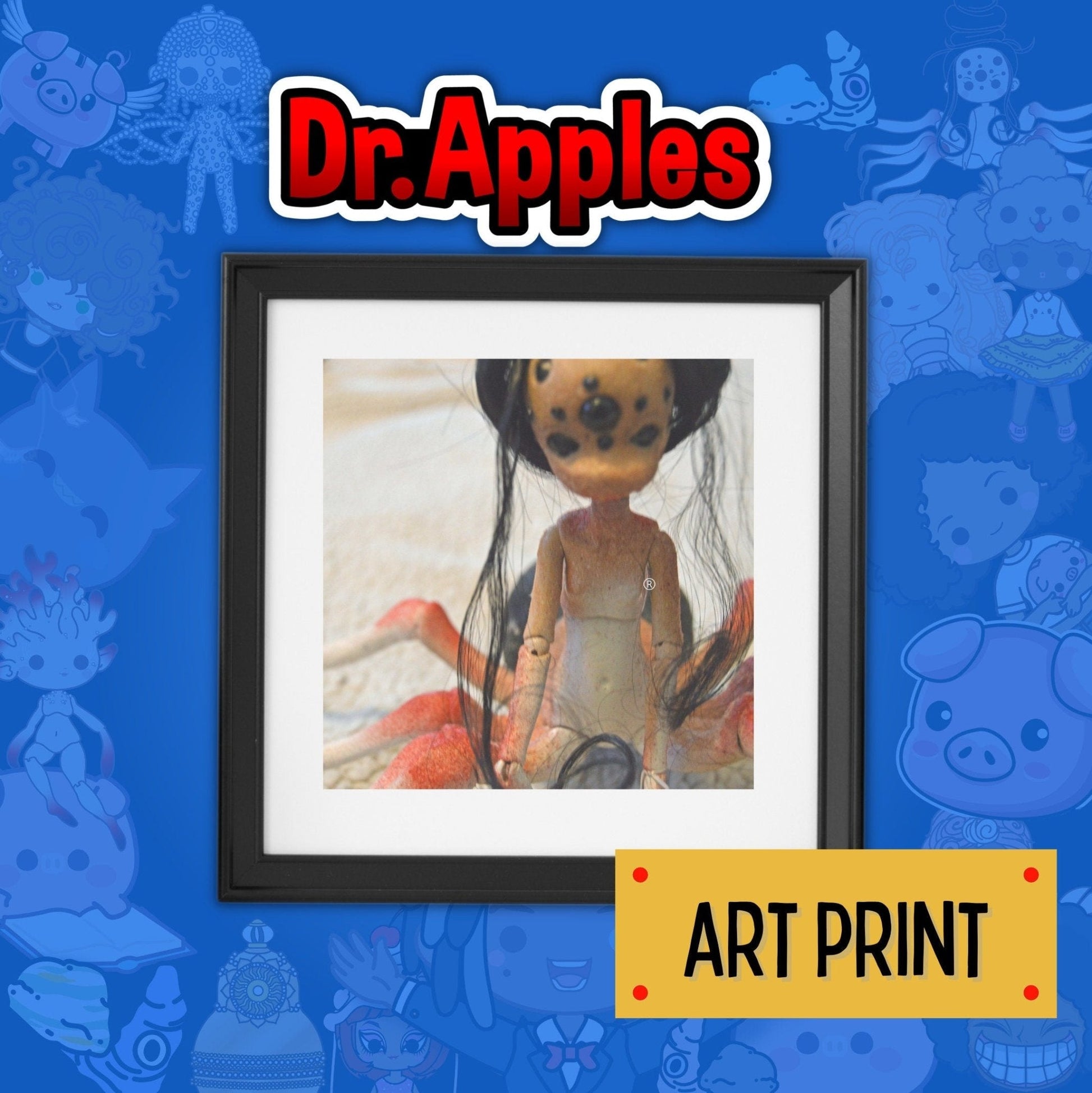 Art Print - A Spider - OOAK Art Doll | Dr. Apples - Dr. Apples - Lacye A Brown