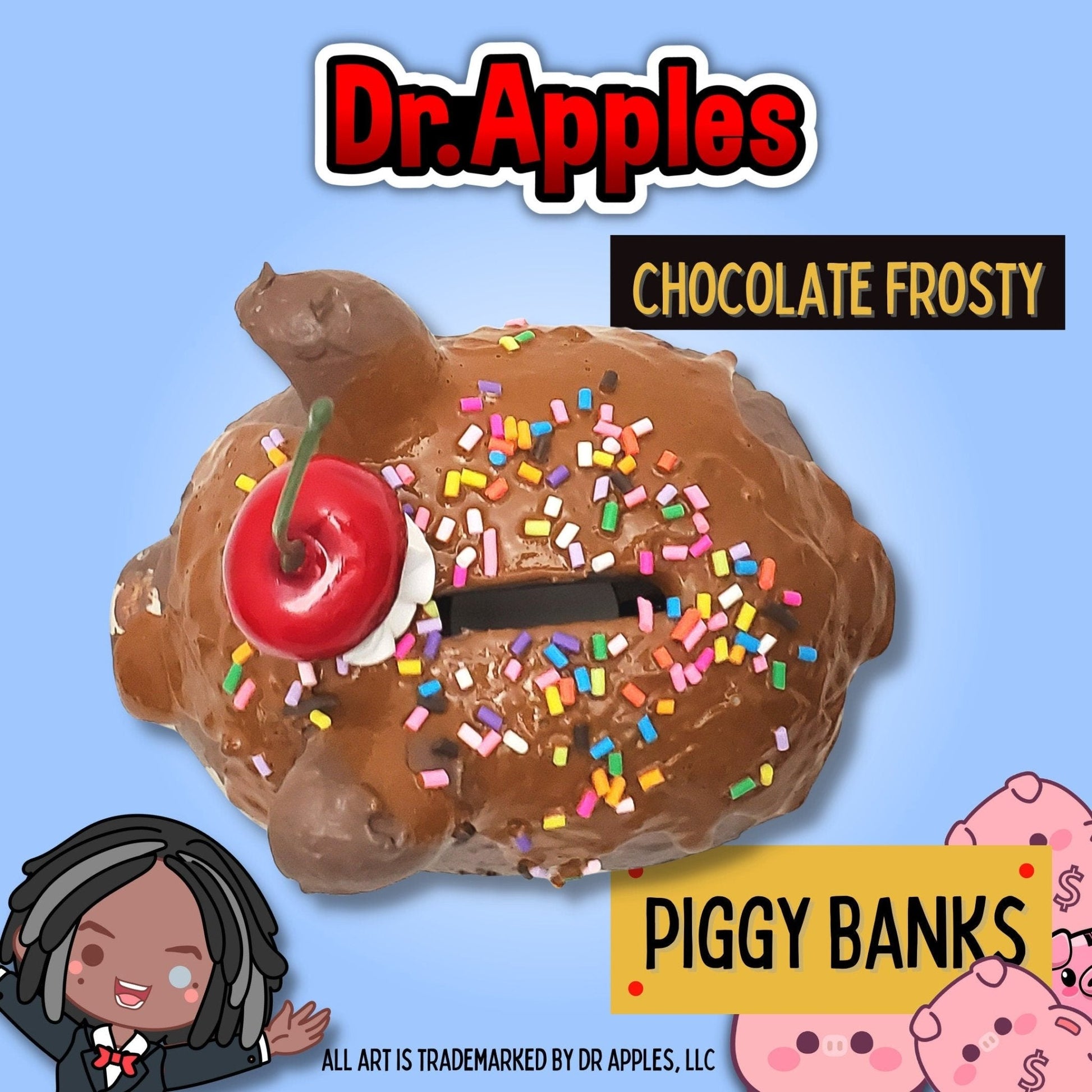 Piggy Bank | Fun | Chocolate | Dr. Apples - Dr. Apples - Lacye A Brown