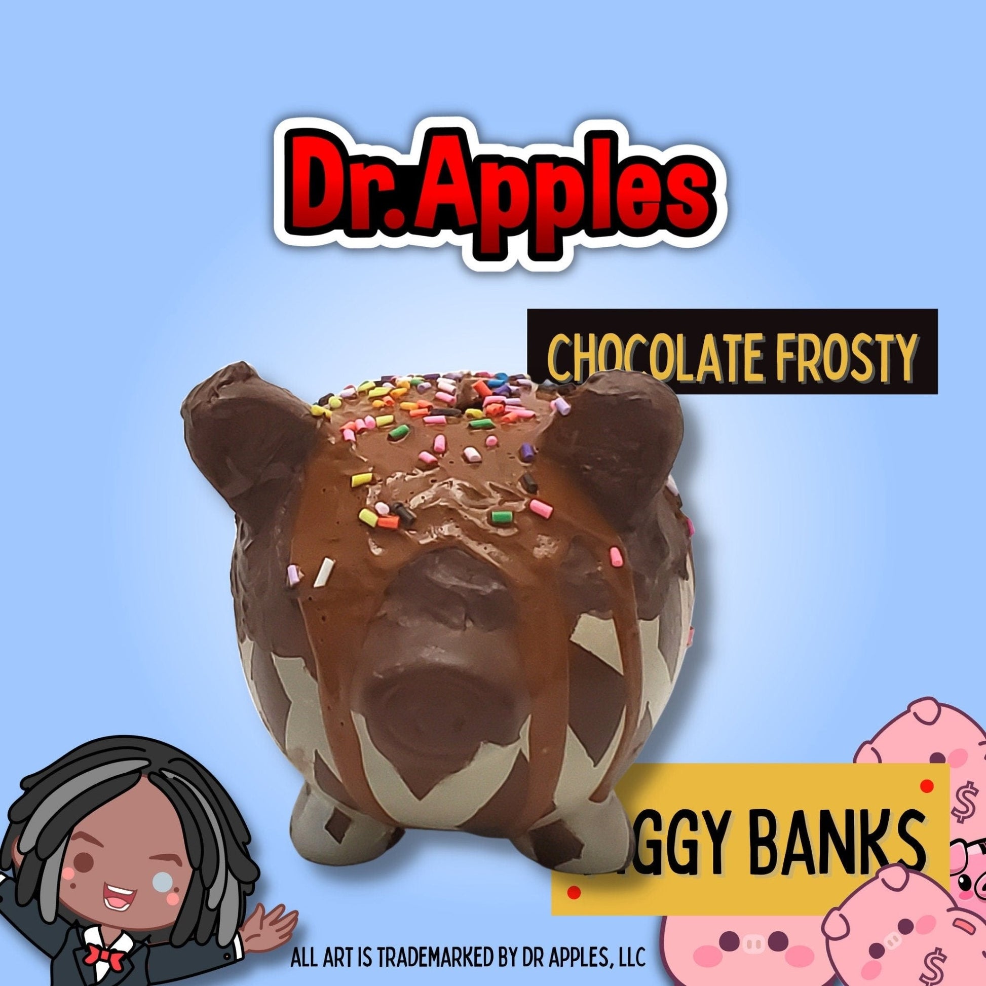 Piggy Bank | Fun | Chocolate | Dr. Apples - Dr. Apples - Lacye A Brown