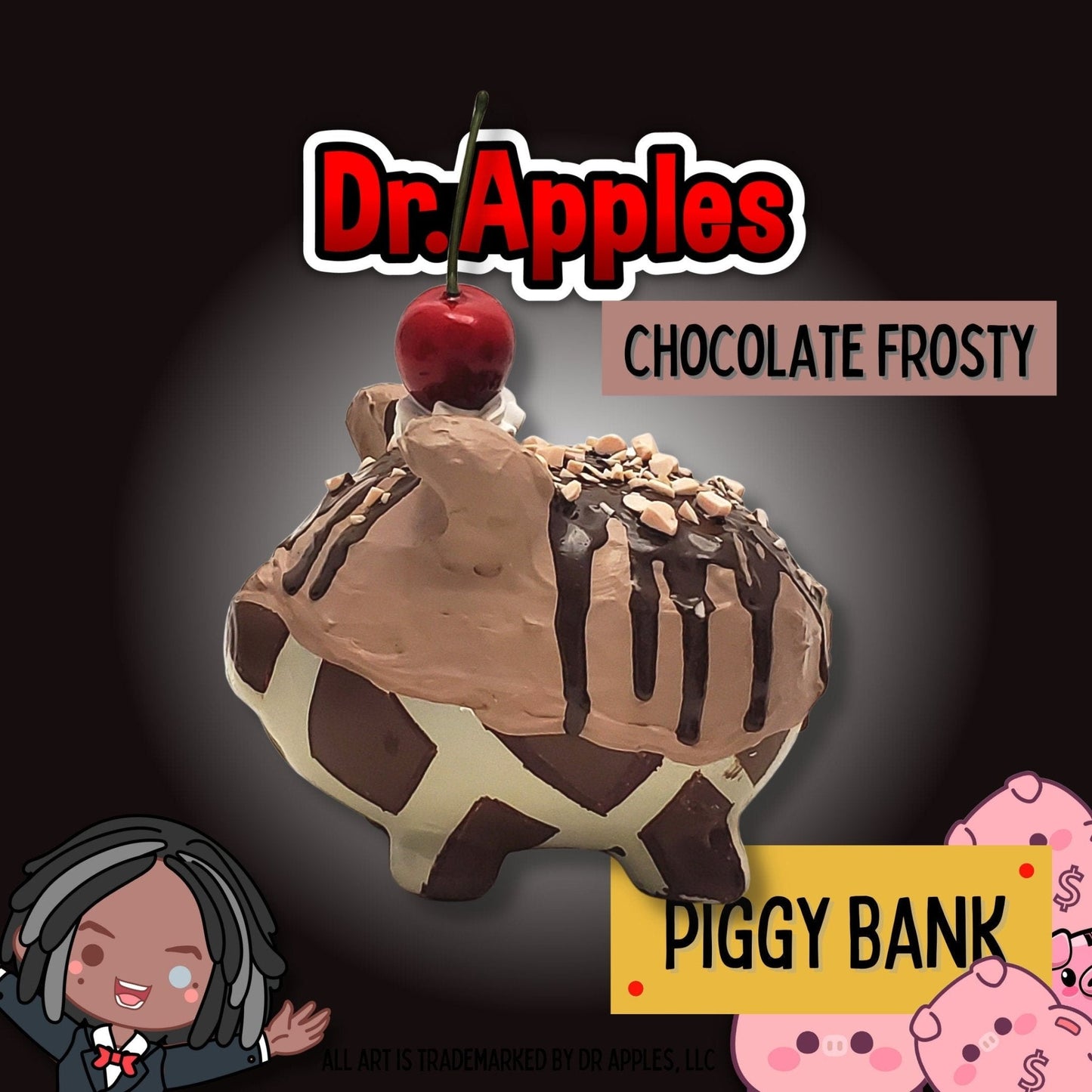 Piggy Bank | Fun | Chocolate Frosty | Dr. Apples - Dr. Apples - Lacye A Brown