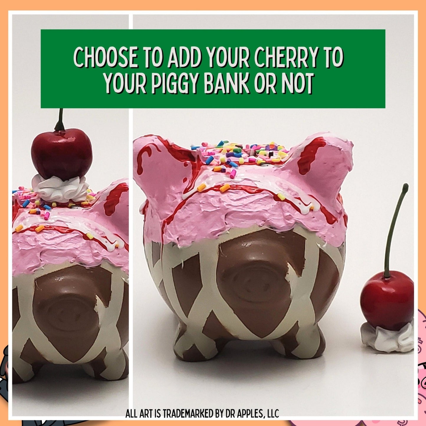 Piggy Bank | Fun | Gift - Dr. Apples - Lacye A Brown