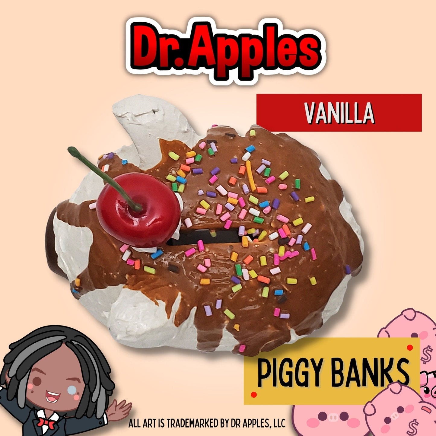 Piggy Bank | Fun | Vanilla | Dr. Apples - Dr. Apples - Lacye A Brown