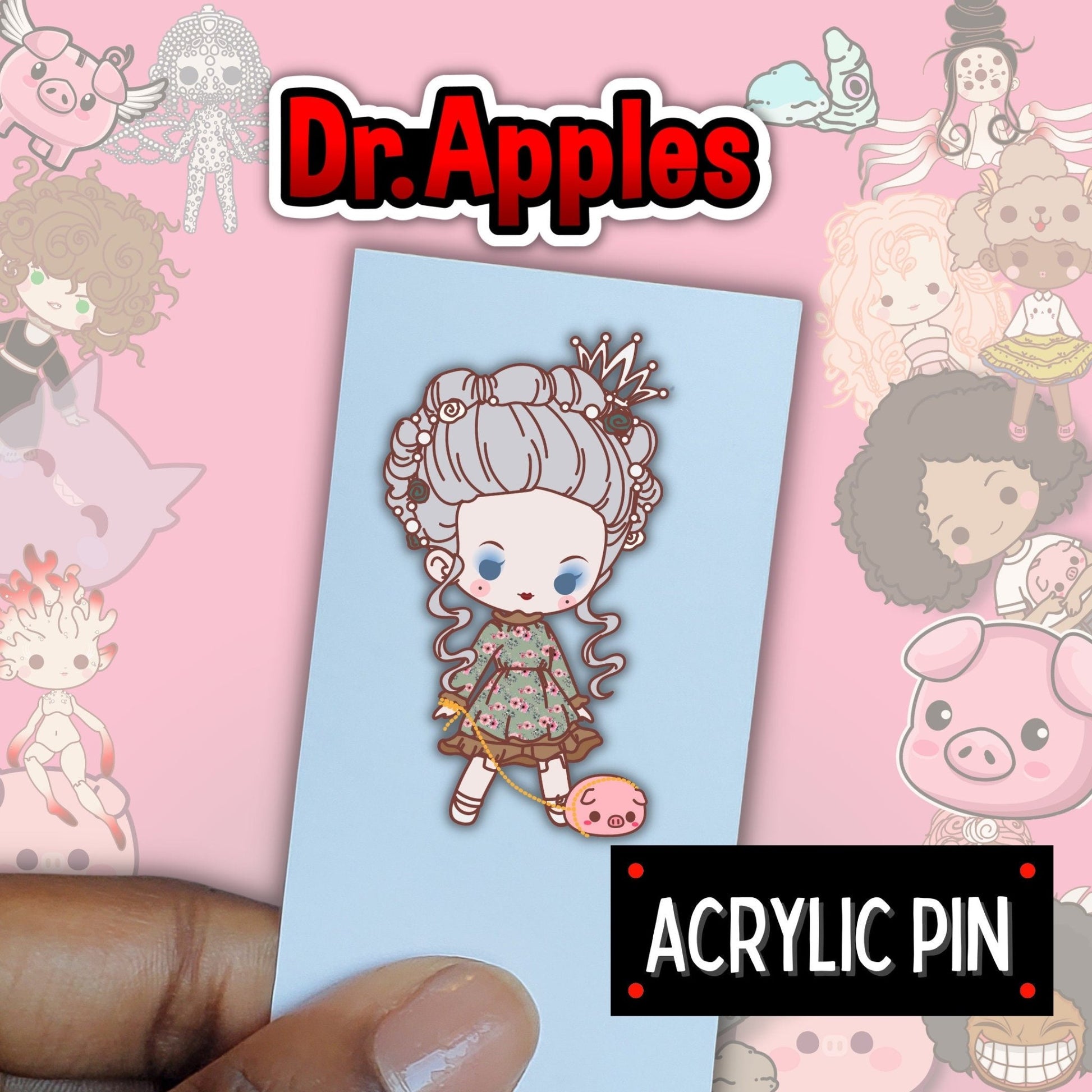 Pin | Kawaii Doll | French 18th Century | Dr. Apples - Dr. Apples - Lacye A Brown