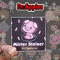 Sticker | OG Version Mr. Steiner Sit | Dr. Apples - Dr. Apples - Lacye A Brown