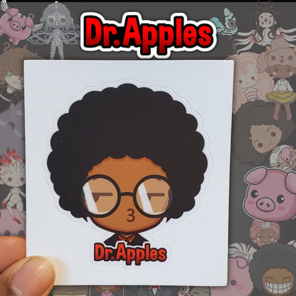 Sticker | Pucker Lips | Young Dr. Apples - Dr. Apples - Lacye A Brown