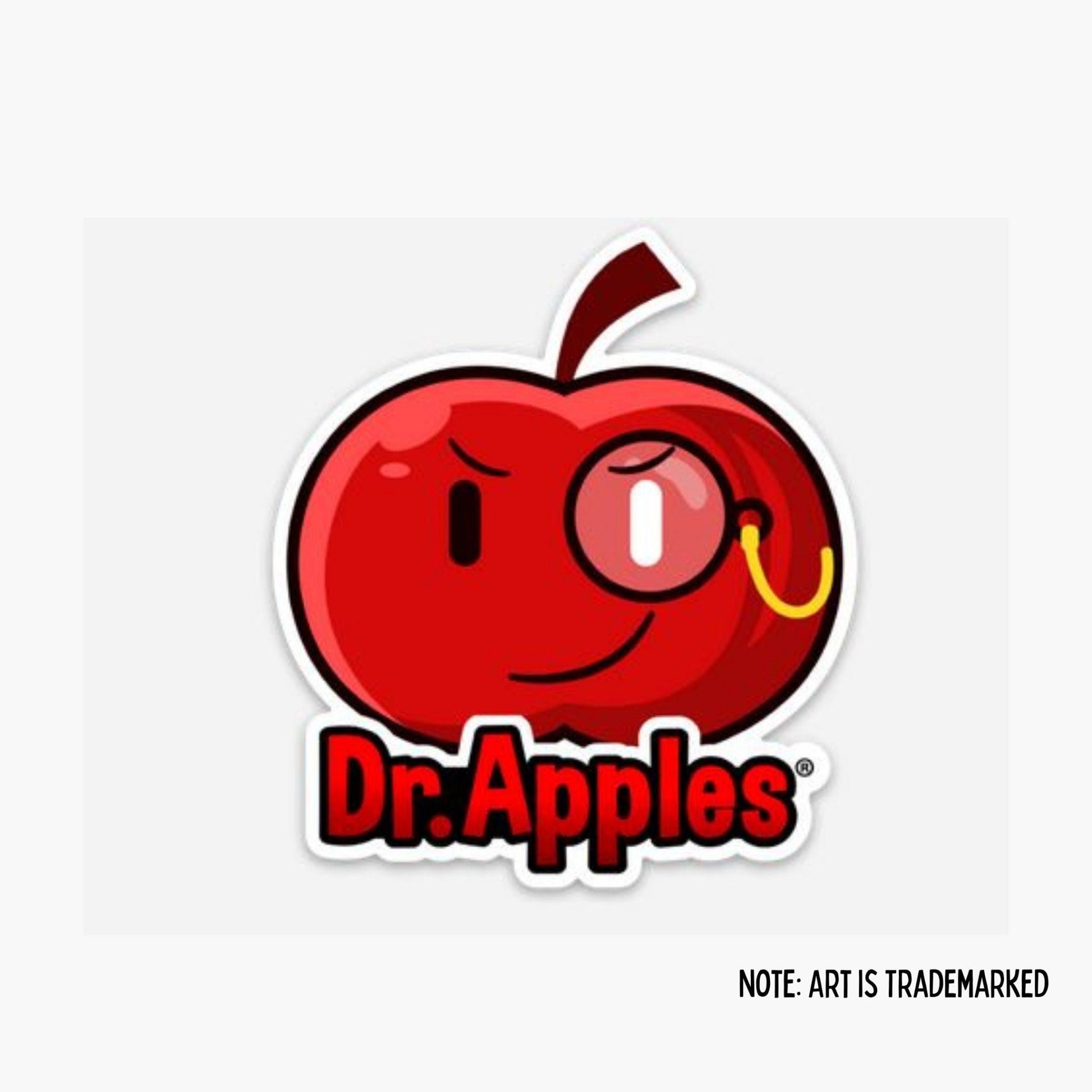 Sticker | Vinyl | Logo | Dr. Apples - Dr. Apples - Lacye A Brown